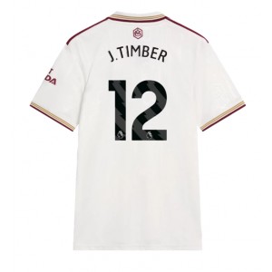 Fotbalové Dres Arsenal Jurrien Timber #12 Třetí Oblečení 2025-26 Krátký Rukáv
